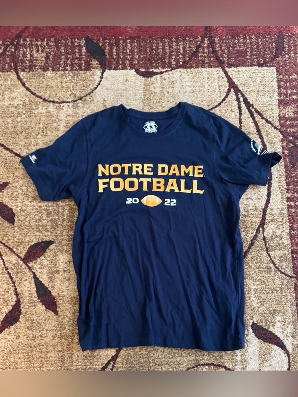 Cotton t-shirt titled 'The Shirt 2022' by Colosseum for Notre Dame Football 2XL